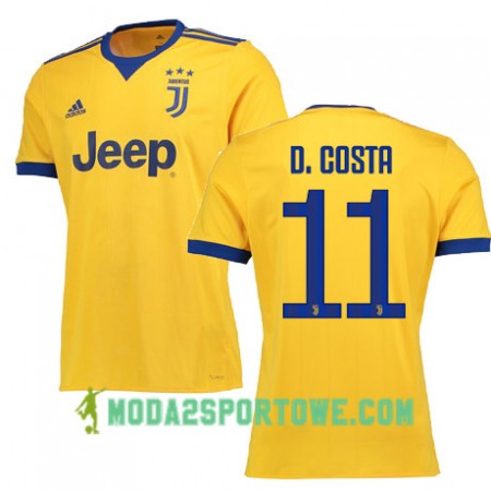 Koszulka Juventus Douglas Costa 11 Wyjazdowe Stroje Piłkarskie 2017/18 Krótki Rękaw