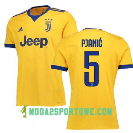 Koszulka Juventus PJANIC 5 Wyjazdowe Stroje Piłkarskie 2017/18 Krótki Rękaw