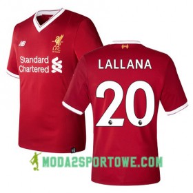 Koszulka Liverpool LALLANA 20 Domowe Stroje Piłkarskie 2017/18 Krótki Rękaw