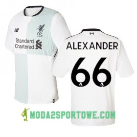 Koszulka Liverpool Alexander 66 Wyjazdowe Stroje Piłkarskie 2017/18 Krótki Rękaw