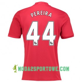 Koszulka Manchester United PEREIRA 44 Domowe Stroje Piłkarskie 2017/18 Krótki Rękaw