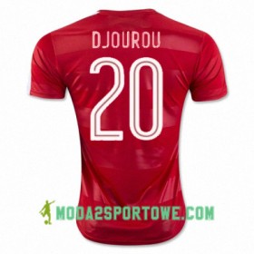 Koszulka Szwajcaria JOHAN DJOUROU Domowe Stroje Piłkarskie Euro 2016