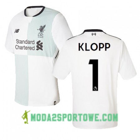 Koszulka Liverpool KLOPP 1 Wyjazdowe Stroje Piłkarskie 2017/18 Krótki Rękaw