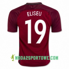Koszulka Portugalia ELISEU Domowe Stroje Piłkarskie Euro 2016