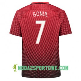 Koszulka Turcja GOKHAN GONOL Domowe Stroje Piłkarskie Euro 2016