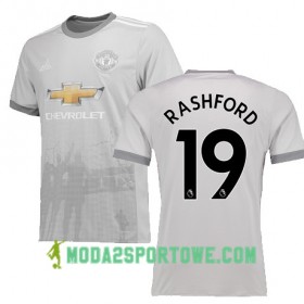 Koszulka Manchester United RASHFORD 19 Trzeci Stroje Piłkarskie 2017/18 Krótki Rękaw