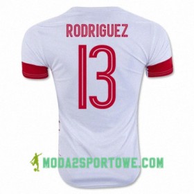 Koszulka Szwajcaria RICARDO RODRIGUEZ Wyjazdowe Stroje Piłkarskie Euro 2016