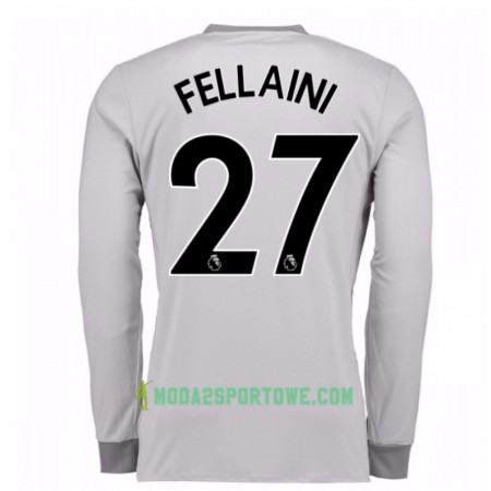 Koszulka Manchester United Marouane Fellaini 27 Trzeci Stroje Piłkarskie 2017/18 Długi Rękaw