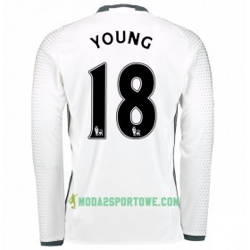 Koszulka Manchester United Ashley Young 18 Trzeci Stroje Piłkarskie 2017/18 Długi Rękaw
