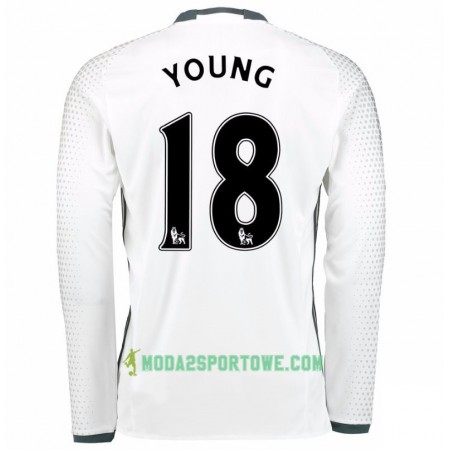 Koszulka Manchester United Ashley Young 18 Trzeci Stroje Piłkarskie 2017/18 Długi Rękaw