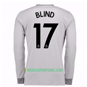Koszulka Manchester United Daley Blind 17 Trzeci Stroje Piłkarskie 2017/18 Długi Rękaw