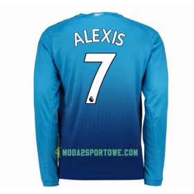 Koszulka Arsenal Alexis Sanchez 7 Wyjazdowe Stroje Piłkarskie 2017/18 Długi Rękaw