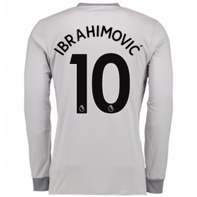Koszulka Manchester United Ibrahimovic 10 Trzeci Stroje Piłkarskie 2017/18 Długi Rękaw