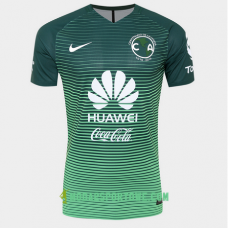 Koszulka Club América Trzeci Stroje Piłkarskie 2017/18 Krótki Rękaw