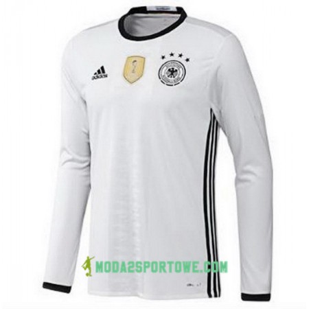 Koszulka Niemcy Domowe Stroje Piłkarskie Euro 2016 Długi Rękaw