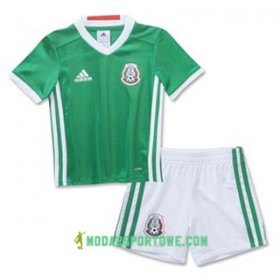 Koszulka Meksyk Dziecięcy Domowe Stroje Piłkarskie 2016/17 Krótki Rękaw