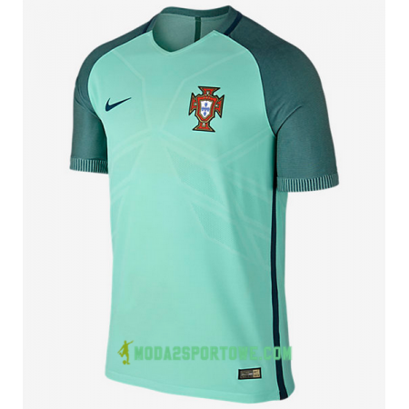Koszulka Portugalia Wyjazdowe Stroje Piłkarskie Euro 2016