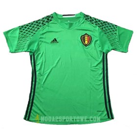 Koszulka Belgia Bramkarska Stroje Piłkarskie Euro 2016