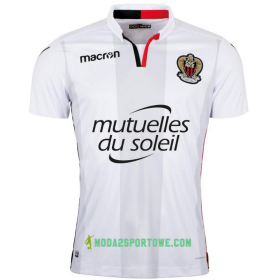 Koszulka OGC Nice Wyjazdowe Stroje Piłkarskie 2017/18 Krótki Rękaw