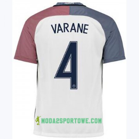 Koszulka Francja VARANE Wyjazdowe Stroje Piłkarskie Euro 2016