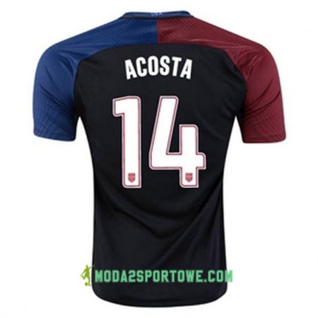 Koszulka Stany Zjednoczone ACOSTA Wyjazdowe Stroje Piłkarskie 2016/17 Krótki Rękaw