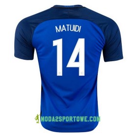 Koszulka Francja MATUIDI Domowe Stroje Piłkarskie Euro 2016