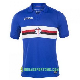 Koszulka UC Sampdoria Domowe Stroje Piłkarskie 2017/18 Krótki Rękaw