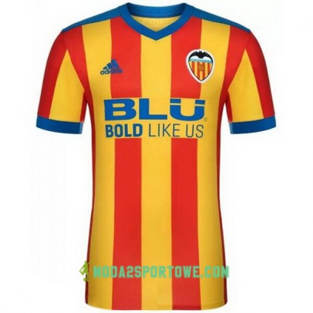 Koszulka Valencia CF Wyjazdowe Stroje Piłkarskie 2017/18 Krótki Rękaw