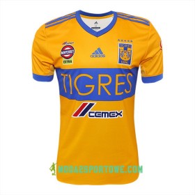 Koszulka Tigres UANL Domowe Stroje Piłkarskie 2017/18 Krótki Rękaw