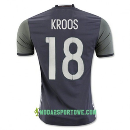 Koszulka Niemcy KROOS Wyjazdowe Stroje Piłkarskie Euro 2016