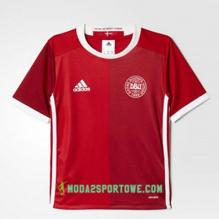Koszulka Dania Domowe Stroje Piłkarskie Euro 2016
