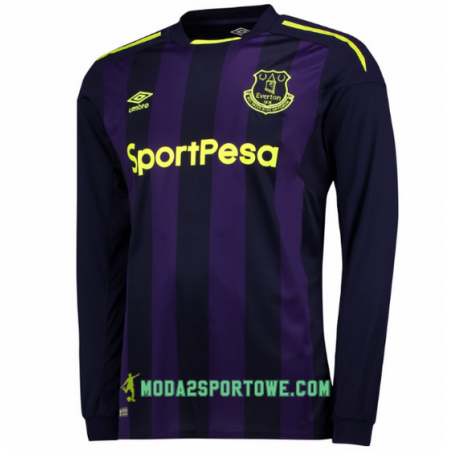 Koszulka Everton Trzeci Stroje Piłkarskie 2017/18 Długi Rękaw