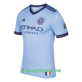 Koszulka New York City FC Domowe Stroje Piłkarskie 2017/18 Krótki Rękaw