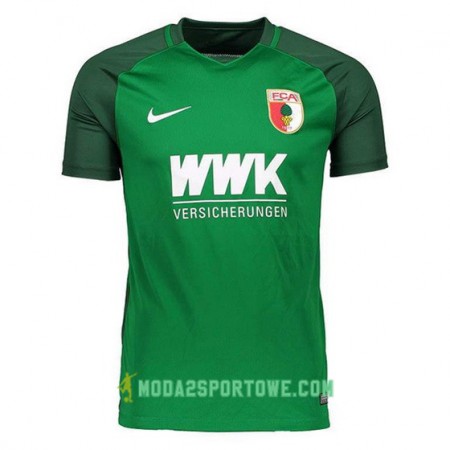 Koszulka FC Augsburg Wyjazdowe Stroje Piłkarskie 2017/18 Krótki Rękaw