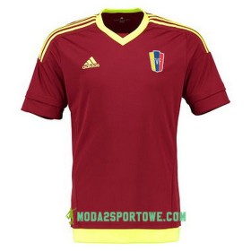 Koszulka Wenezuela Domowe Stroje Piłkarskie 2016/17 Krótki Rękaw