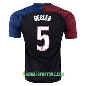 Koszulka Stany Zjednoczone BESLER Wyjazdowe Stroje Piłkarskie 2016/17 Krótki Rękaw