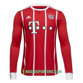 Koszulka Bayern Monachium Domowe Stroje Piłkarskie 2017/18 Długi Rękaw
