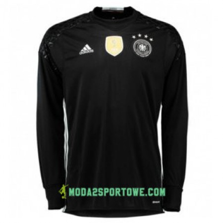 Koszulka Niemcy Bramkarska Stroje Piłkarskie Euro 2016 Długi Rękaw