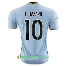 Koszulka Belgia E HAZARD Wyjazdowe Stroje Piłkarskie Euro 2016