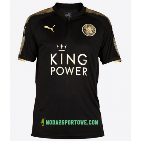 Koszulka Leicester City Wyjazdowe Stroje Piłkarskie 2017/18 Krótki Rękaw