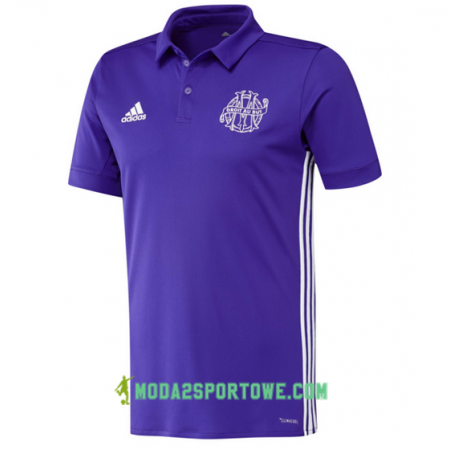 Koszulka Olympique Marsylia Trzeci Stroje Piłkarskie 2017/18 Krótki Rękaw