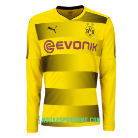 Koszulka Borussia Dortmund Domowe Stroje Piłkarskie 2017/18 Długi Rękaw
