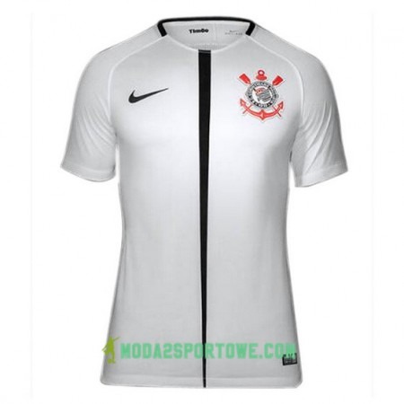 Koszulka Corinthians Domowe Stroje Piłkarskie 2017/18 Krótki Rękaw