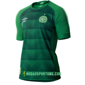 Koszulka Chapecoense Domowe Stroje Piłkarskie 2017/18 Krótki Rękaw