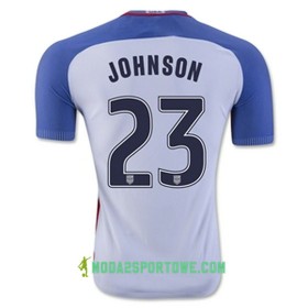 Koszulka Stany Zjednoczone JOHNSON Domowe Stroje Piłkarskie 2016/17 Krótki Rękaw