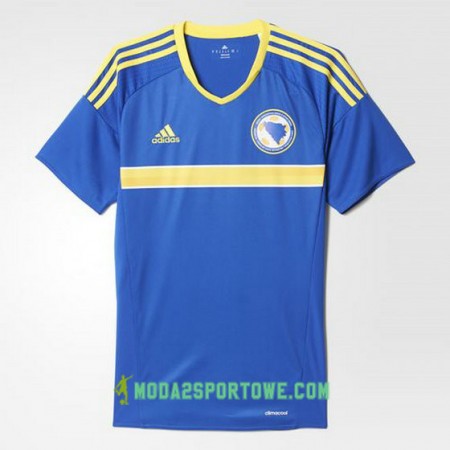 Koszulka Bośnia i Hercegowina Domowe Stroje Piłkarskie 2016/17 Krótki Rękaw