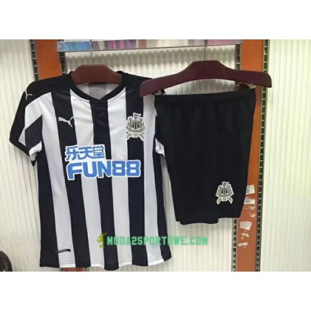 Koszulka Newcastle United Dziecięcy Domowe Stroje Piłkarskie 2017/18 Krótki Rękaw