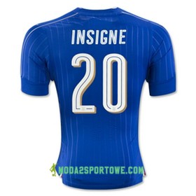 Koszulka Włochy INSIGNE Domowe Stroje Piłkarskie Euro 2016