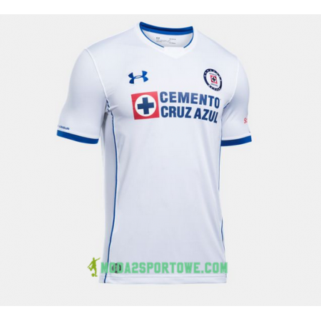 Koszulka Cruz Azul Wyjazdowe Stroje Piłkarskie 2017/18 Krótki Rękaw