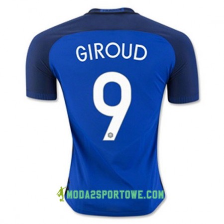 Koszulka Francja GIROUD Domowe Stroje Piłkarskie Euro 2016